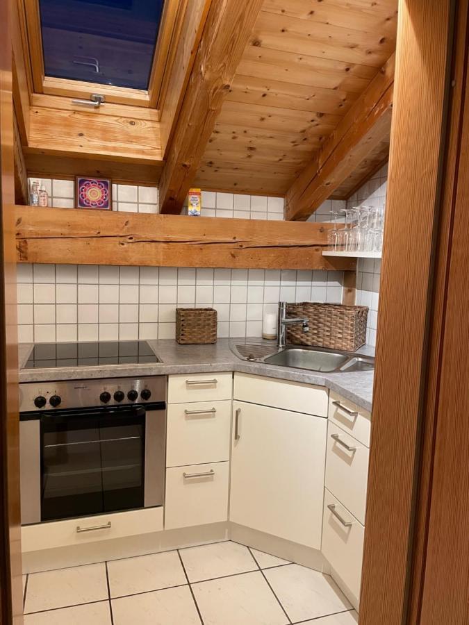 פארכאנט Dachgeschosswohnung Mit Traumhaftem Zugspitzblick Bei Garmisch מראה חיצוני תמונה